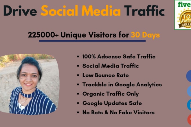 I will drive USA based social media traffic