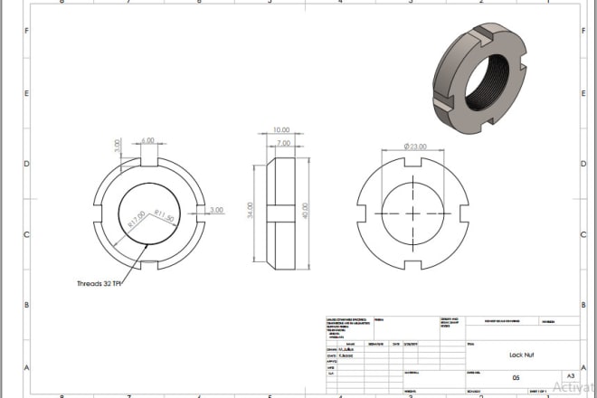 I will economically design autocad 2d mechanical drawings and 3d modeling in autocad