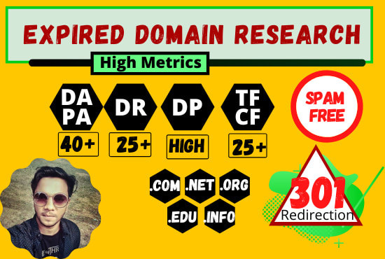 I will find expired domain relevant to your niche