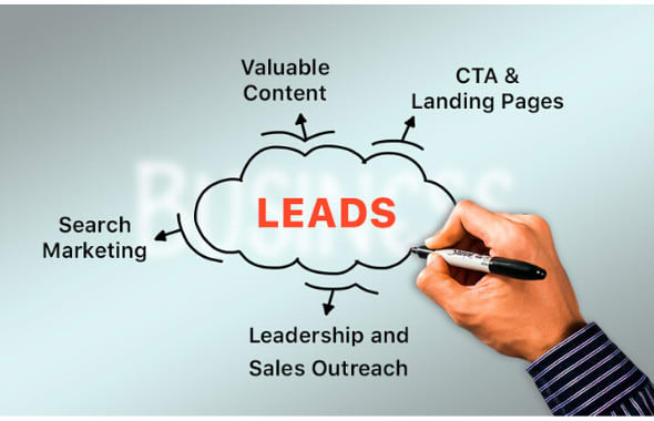 I will generate valid leads from google and linkedin