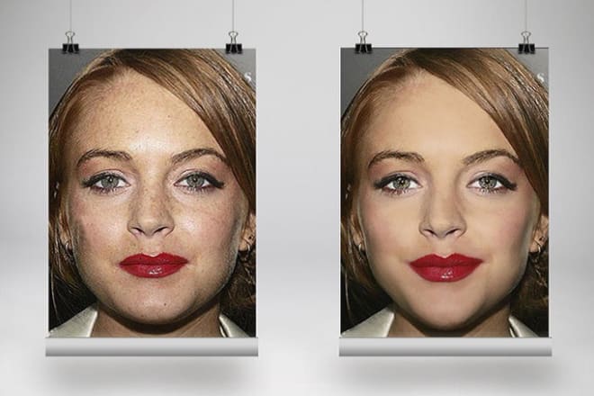I will glamorously airbrush retouch your photo