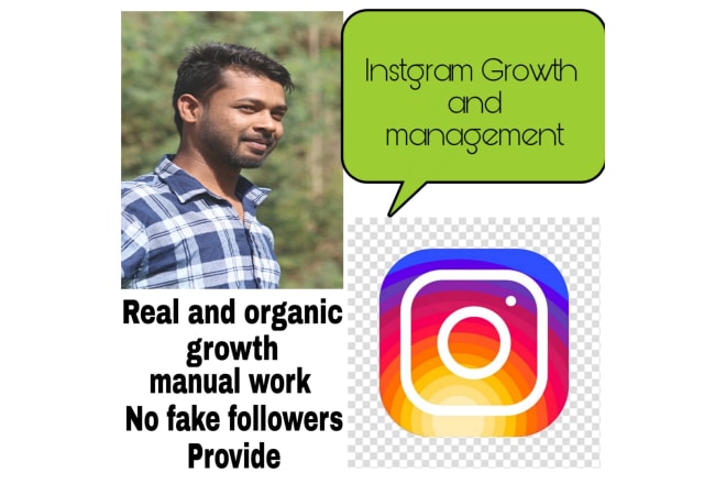 I will grow and manage your instagram account organically
