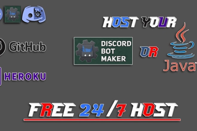 I will host your discord bot on quality servers