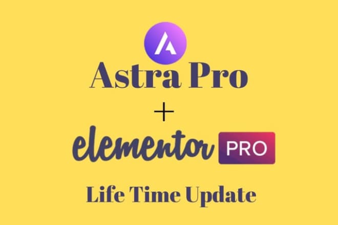 I will install astra pro, elementor pro, wp rocket