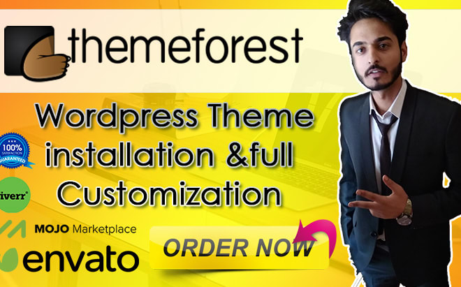 I will install customize your themeforest envato wordpress theme same like demo