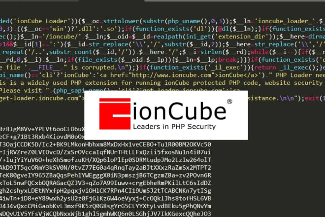 I will install ioncube loader on your site