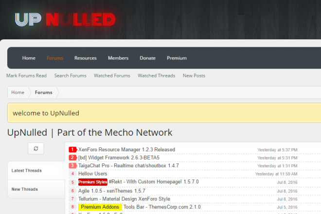 I will install xenforo and customise it to there demand