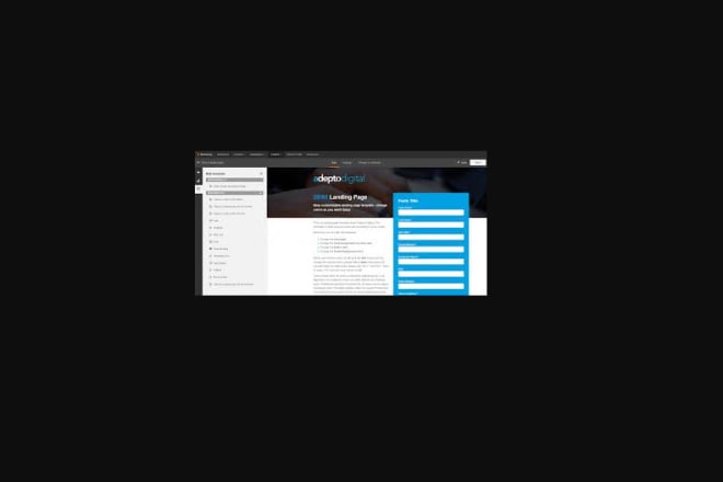 I will landing page design on kartra, samcart unbounce mailchimp hubspot landing page