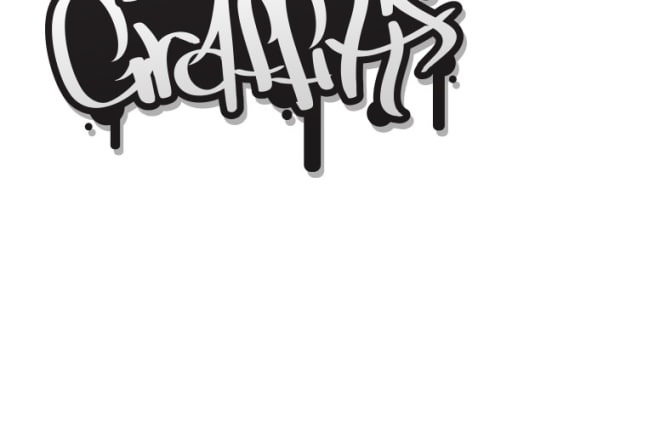 I will make a digital graffiti tag or throw up for you