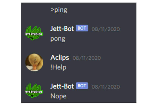 I will make a discord bot for you