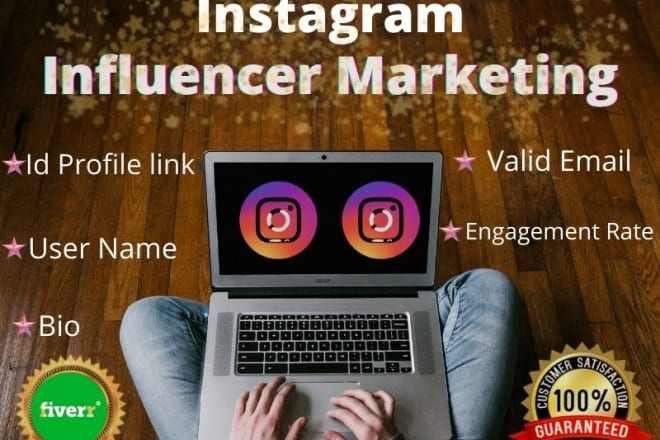 I will make a list of influencer for influencer marketing campaign