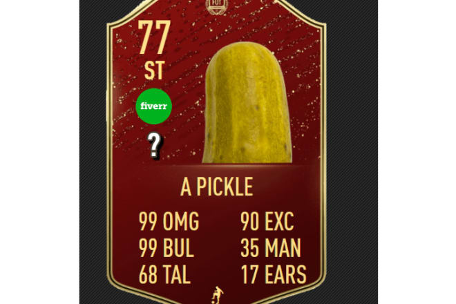 I will make custom FIFA ultimate team cards