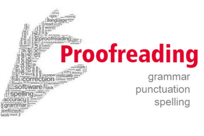 I will make your proofreading job