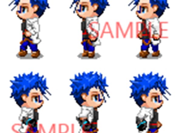 I will make your walk character sprite rpg maker mv