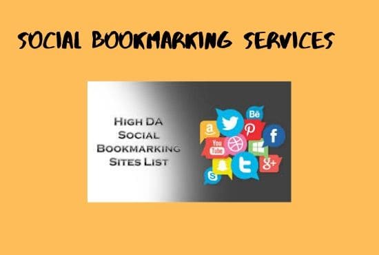 I will manually submit 50 bookmark backlinks on high pa da