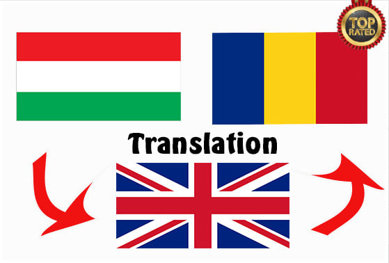 I will perfectly translate hungarian, romanian and english cheap