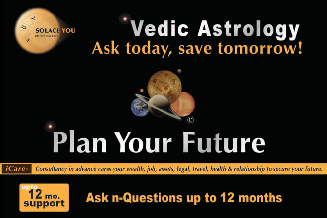 I will plan your future through vedic and kp astrology