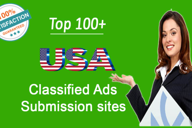 I will post your ad in USA top classified ads submission sites