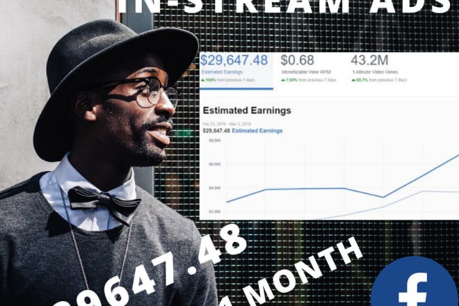 I will prepare your facebook page for instream ad breaks monetization