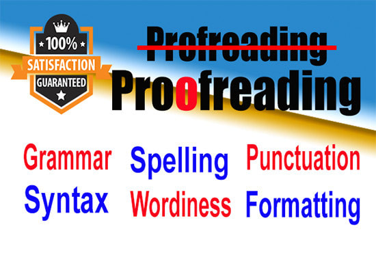 I will professional editing and proofreading