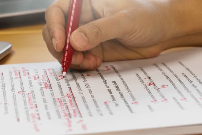 I will professionally proofread and edit up to 2500 words