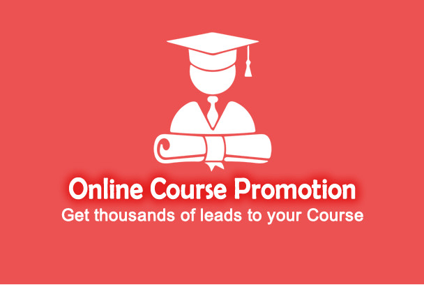 I will promote online courses at my website and social media