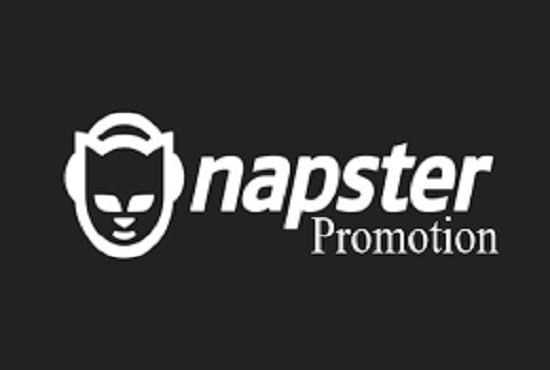 I will promote your napster music