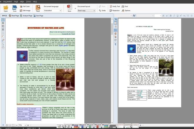 I will provide ocr service to convert scanned documents into text format