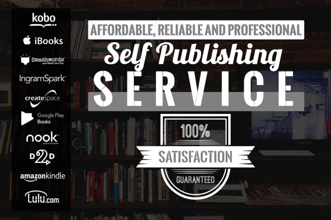 I will provide professional self publishing service