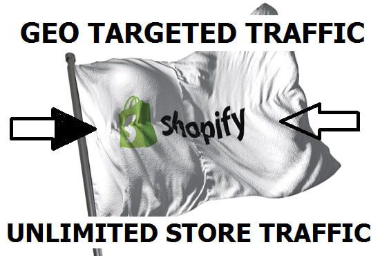 I will send geo targeted traffic to shopify store promotion for high ROI