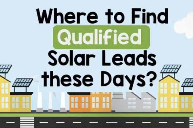 I will send you exclusive commercial solar leads