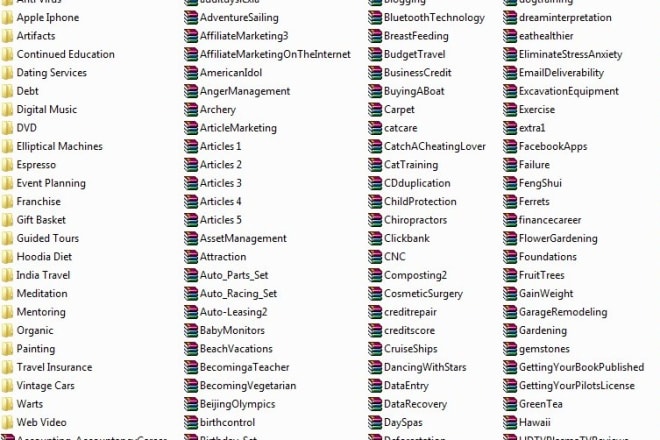 I will send you over 10740 prl article collection