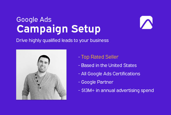 I will setup google ads for your business