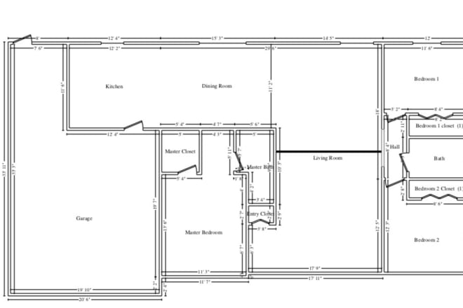 I will sketch the floor plans based on matterport scans