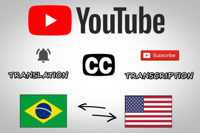 I will transcribe english or portuguese br subtitles