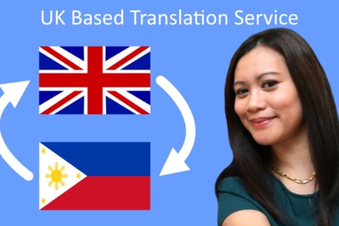 I will translate english to tagalog or vice versa