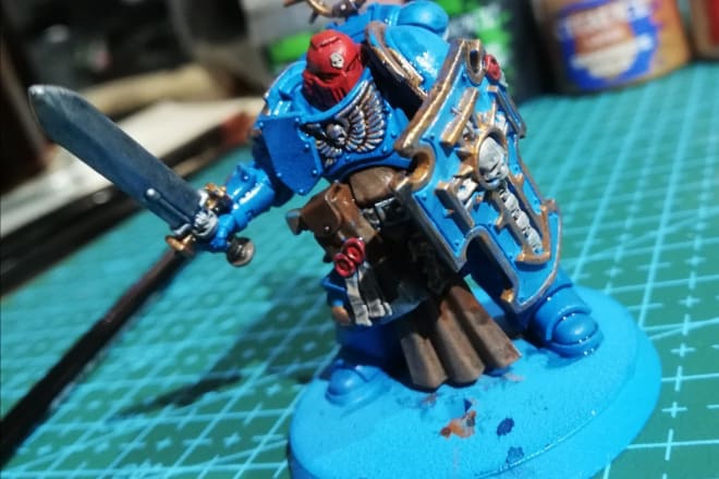 I will warhammer 40k model painting