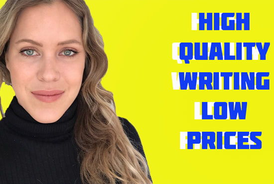 I will write dynamic content for your website or blog