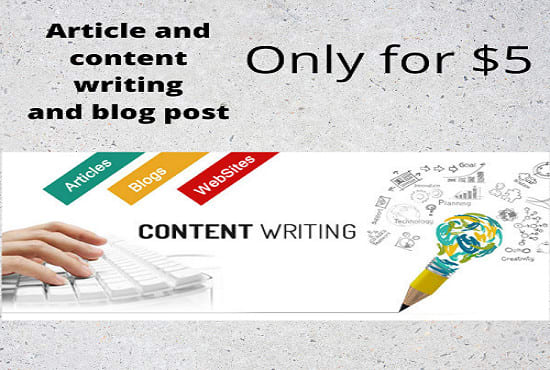 I will write SEO articles or blogs for you
