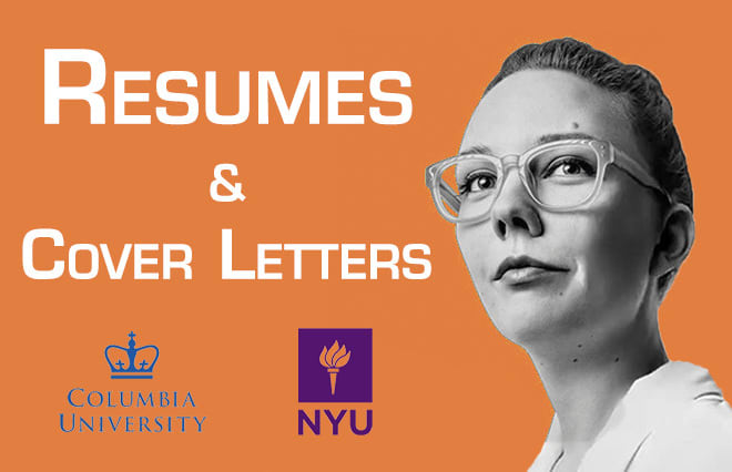 I will write your professional resume, CV, or cover letter