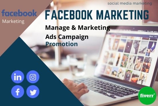 I will be your facebook marketing specialist and promotion your business