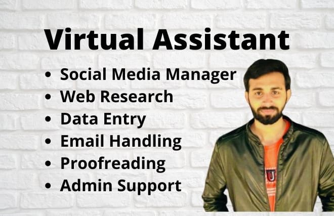 I will be your personal administrative virtual assistant