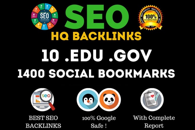 I will boost your high da premium quality edu gov backlinks