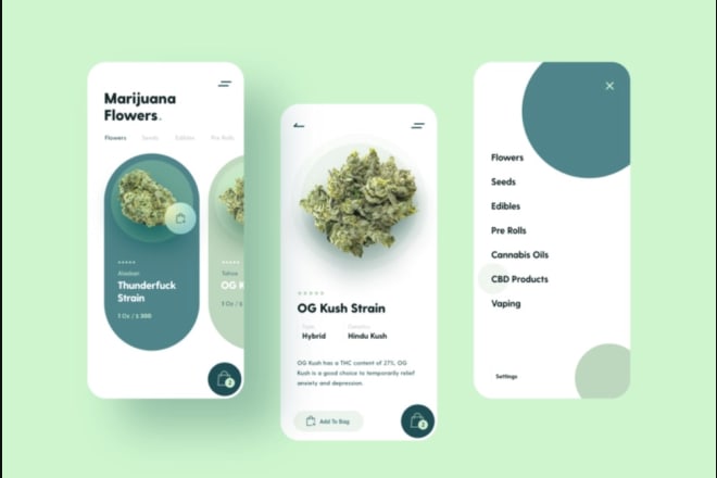 I will buid online cbd store on miva or shopify and mobile app