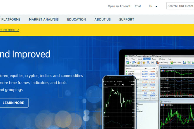I will build a forex trading website for your crypto currency business