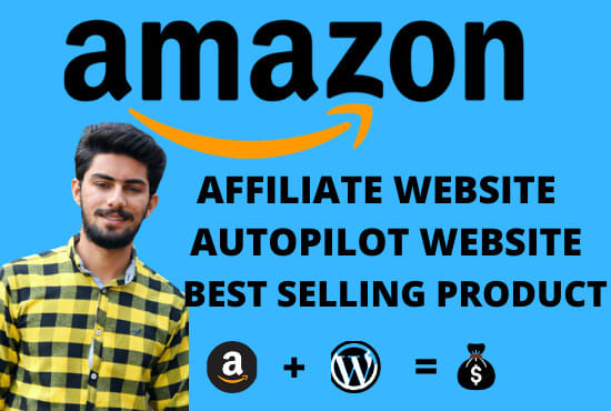 I will build amazon affiliate autopilot website with 9000 products