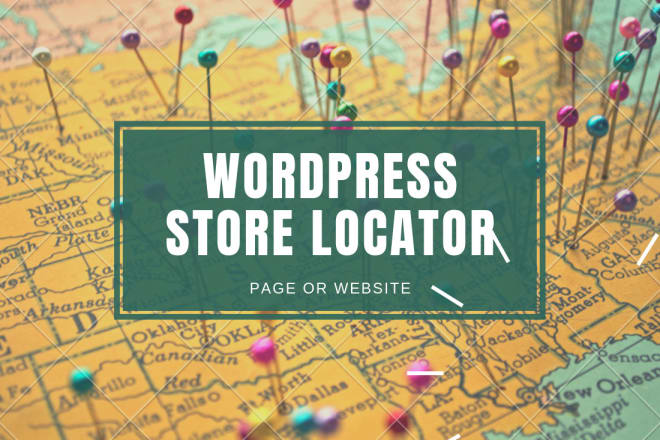 I will build wordpress store locator page or website