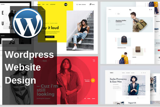 I will build wordpress website design, redesign or ecommerce store