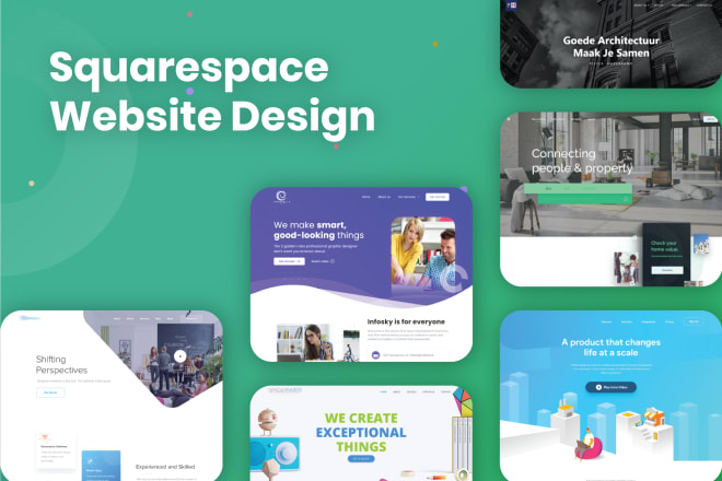 I will build your squarespace website