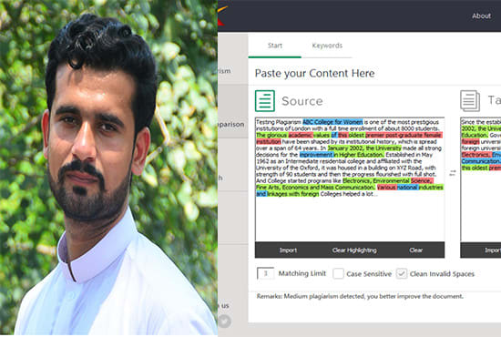 I will check your grammar, proofread essay, spelling and palgiarism